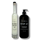 BUBBLE BATH AF & SOAP AF+ (32oz Refill Set)