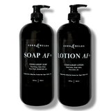 SOAP AF+ & LOTION AF+ (32oz Refill Set) | FORK & MELON clean luxury soap