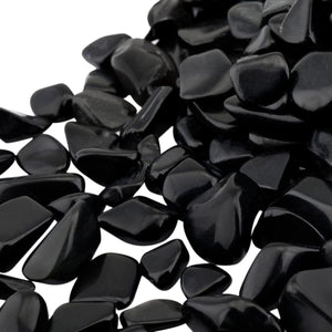 Black Obsidian Tumble Polished Crystals