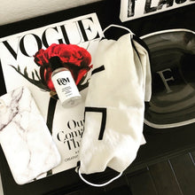 Load image into Gallery viewer, Fork &amp; Melon hand sanitizer with Vogue magazine