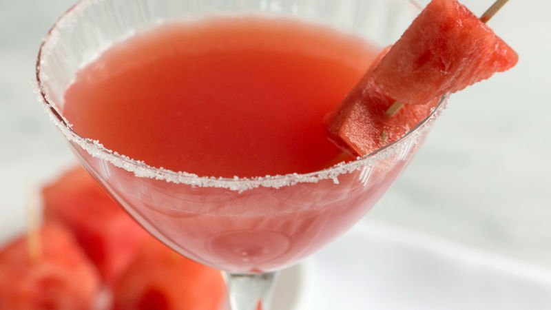 A Healthier Cocktail Choice for Summer: Watermelon Margaritas - FORK & MELON