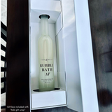 BUBBLE BATH AF (Refillable Glass Bottle) | FORK & MELON clean luxury soap