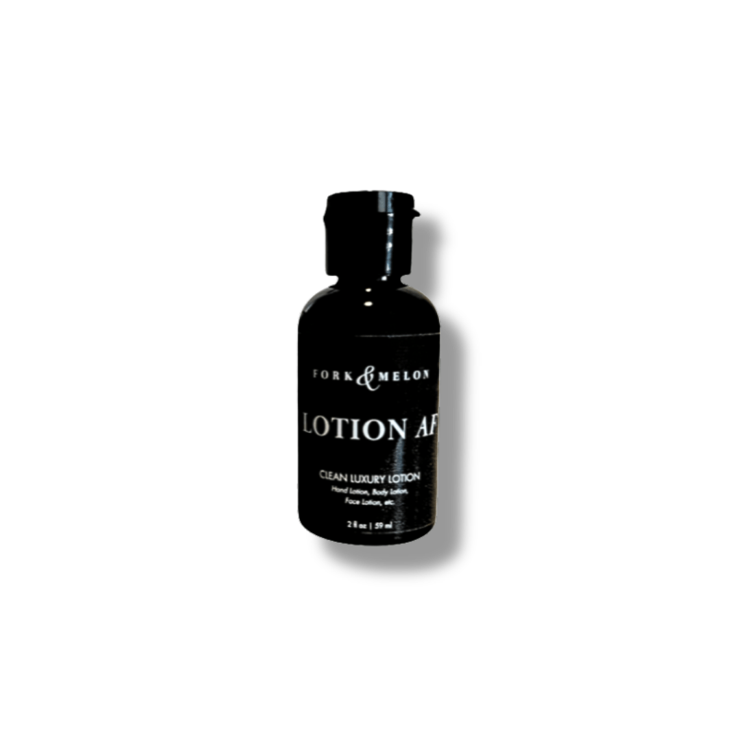 LOTION AF (2oz Travel Size) | FORK & MELON clean luxury soap