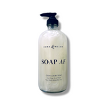 Clean luxury soap "Soap AF" by FORK & MELON