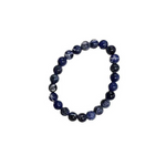 navy colored sodalite bracelet