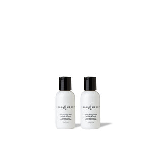 Travel size hand/body wash and lotion set by FORK & MELON