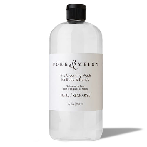 organic luxury hand soap and body wash refill