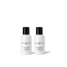 Load image into Gallery viewer, Organic luxury travel size body wash and lotion by FORK &amp; MELON